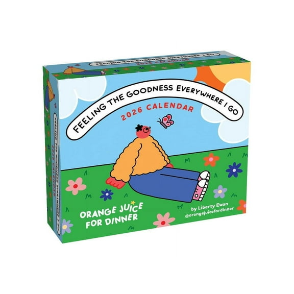 Feeling the Goodness Everywhere I Go 2026 Day-To-Day Calendar: Orange Juice for Dinner, (Paperback)