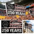 thumbnail image 1 of Commemorative Historical For Patriotic And Celebrations Durable Banner With Brass For Indoor Outdoor Display, 1 of 5