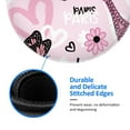 thumbnail image 5 of Disketp Eiffel Tower And Butterflies Small Mouse Pad 7.9x7.9 Inches,Washable Round Mousepad For Office Laptop Computer,Non-Slip Rubber Base Mouse Pads For Wireless Mouse, 5 of 8