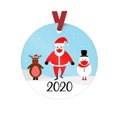 thumbnail image 4 of Xihbxyly Ventas de Liquidación 6 Adornando Navideños 2024, Adornando Colgantes para Árbol de Recuerdo con Máscara de Papá Noel, 4 of 7