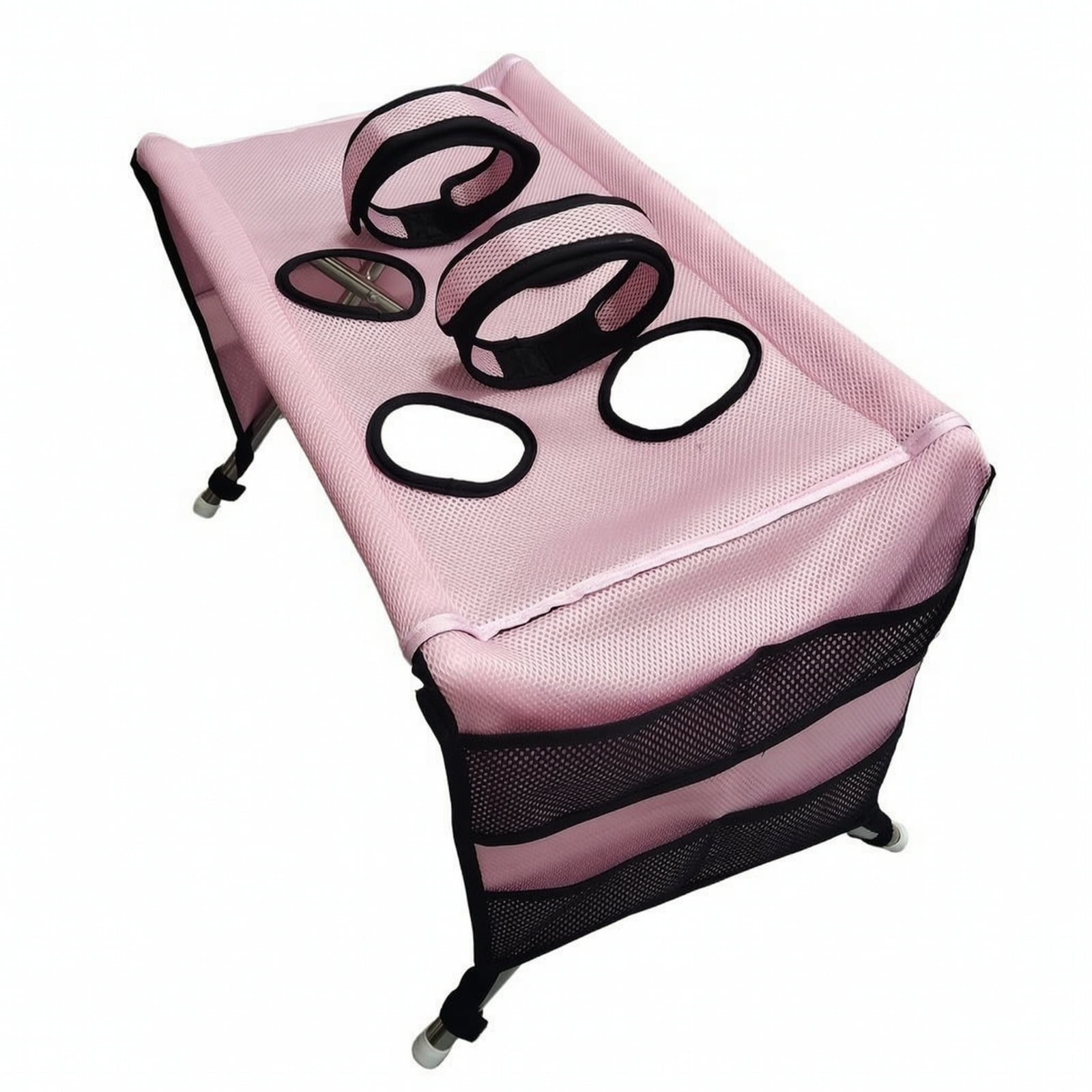 Abbraccia 1 Foldable Pet Grooming Hammock with Stainless Steel Frame for Cats and Small Dogs Bathing Trimming Drying