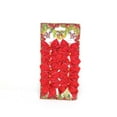 thumbnail image 5 of 12pc Mini Christmas Tree Bow Ornaments, 5.5cm Small Holiday Hanging Decor for Tree, Wreath, and Gift Packaging, 5 of 7