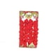 thumbnail image 4 of 12pc Decoraciones de Navidad, Mini 5.5cm, Cartón, Conjunto de 12, Rojo, 4 of 7