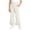 Beige, variant on Boys Girls Long Pants Loungewear Pants Kids Bow Detail Flare Pants with Pockets Soft Casual Everyday Lightweight Long Pants