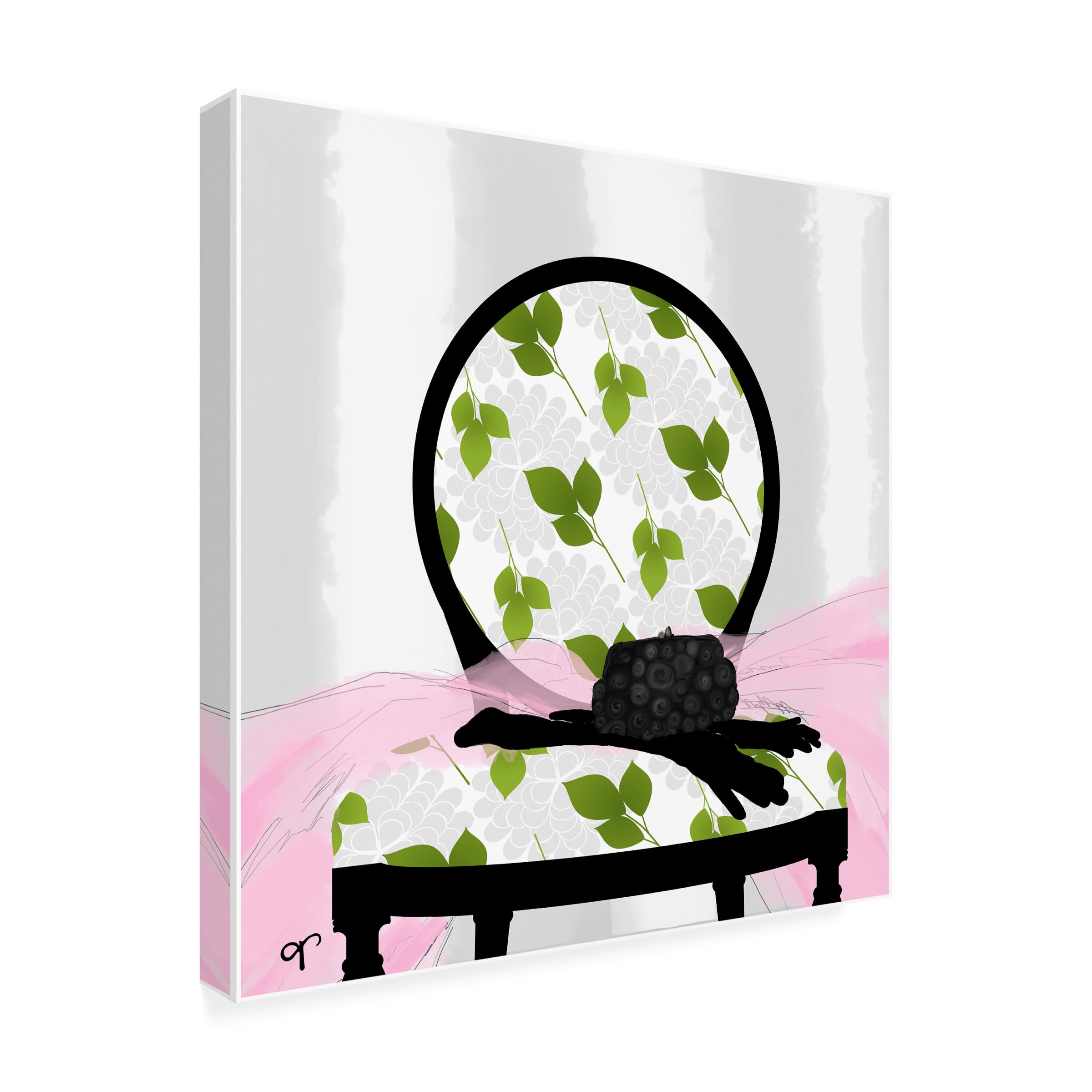 Trademark Fine Art 'A WomanÃ¢â‚¬â„¢s Night Out II' Canvas Art by Tina Lavoie