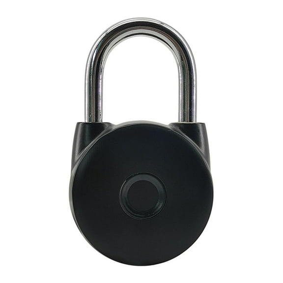 Fingerprint Padlock,Smart Padlock with Keyless Biometric, Water Resistant, Suitable for Gym, School, Luggage Bags, Locker and Storage