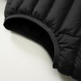 thumbnail image 6 of Mens Puffer Vest Winter Full Zipper Sleeveless Padded Jacket Gilets with Detachable Hooded Warm Outerwear Zip Up Pockets Vests, 6 of 9
