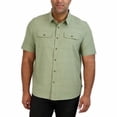 thumbnail image 3 of Gerry Men's Short Sleeve Woven Camp Shirt 1560863 Gray L, 3 of 3