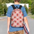 thumbnail image 4 of Easygdp Strawberry Mochila Ligera de 15 Pulgadas para Estudiantes, Mochila Cómoda para la Escuela y Viajes, Correas Ajustables, 4 of 6