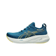 thumbnail image 1 of Zapatillas de running de malla NIMBUS 26 para hombre y calzado deportivo para mujer.Azul/Amarillo, 1 of 5