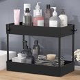 thumbnail image 4 of Para Debajo Del Fregadero De 2 Niveles, Estante Organizador Para Debajo Del Fregadero Para Baño Y Cocina, Estante De Almacenamiento Para Debajo Del Fregadero Del Baño Serendint HA040490-01, 4 of 6