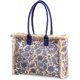 thumbnail image 1 of LHSHID Women Canvas Handbag Ethnic Style Tote Bag Retro Shoulder Bag with Tassels Summer Beach Bag Bohemian Top Handle Bag, 1 of 6