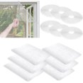 thumbnail image 1 of Mosquitera ZHAOCHENG Ambolio 6PCS para Ventanas 130 cm x 150 cm con 6 Rollos de Tiras Autoadhesivas, 1 of 5
