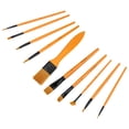 thumbnail image 4 of Juego de pinceles de pelo de nailon, práctico y popular, juego de pinceles de pintura de 10 piezas, confiabilidad excepcional Jadeshay  A, 4 of 8