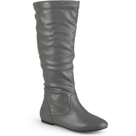 Women's Extra Wide-Calf Mid-Calf Slouch Riding