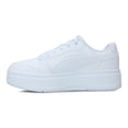 thumbnail image 2 of Tenis Puma Rebound Femme JR UNISEX 403737-01 blanco 22.5, 2 of 5