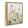 thumbnail image 3 of Stupell Industries Blush Florals Meadow Floral Painting Gold Floater Framed Canvas Art Print Wall Art, 25 x 25, 3 of 9