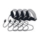 thumbnail image 1 of Wosthever 4 unids/set correa de brazo luminosa con correa ajustable portátil y a prueba de arañazos para correr de noche Ropa Deportiva, Zapatos blanco, 1 of 6