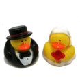 thumbnail image 3 of Lot of 12 Vinyl Wedding Party Rubber Ducks Bride Groom Favors, 3 of 3