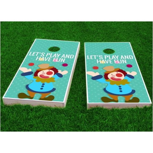 Custom Cornhole Boards Kids Theme Cornhole Game (Set of 2) by Custom Cornhole Boards