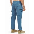 thumbnail image 3 of NORTHYARD Cargo Pants for Men Hiking Camping Lightweight Quick Dry Waterproof Outdoor Work Pant with Multipockets Dusty Blue M, 3 of 8