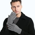 thumbnail image 4 of Gants de Course à Écran Tactile Gants d'Hiver Doublure pour Course Cyclisme Travail Randonnée Conduite, 4 of 5
