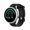 Black, variant on For Polar Ignite Fashion Textured Silicone Replacement Watch Band