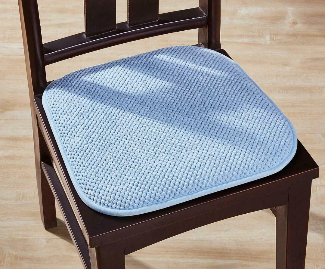 Premium Memory Foam NonSlip Ultra Soft Chenille Surface Chair Pad