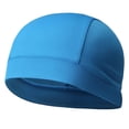 thumbnail image 2 of Gorra Shamjiam con forma de calavera Azul para adultos, 2 of 7