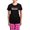 With Pink Pant, variant on CafePress - Job Mom Hair Stylist Women's Dark Pajamas - Women's Short Sleeve Print T-Shirt and Pants Dark Cotton Pajama Set