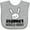 AC-Heather Grey, variant on Inktastic Grammie Snuggle Bunny Easter Boys or Girls Baby Bib
