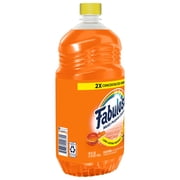 Fabuloso 2X Multi-Purpose Cleaner, No Rinse Floor Cleaner, Tangerine Scent, 56 fl oz