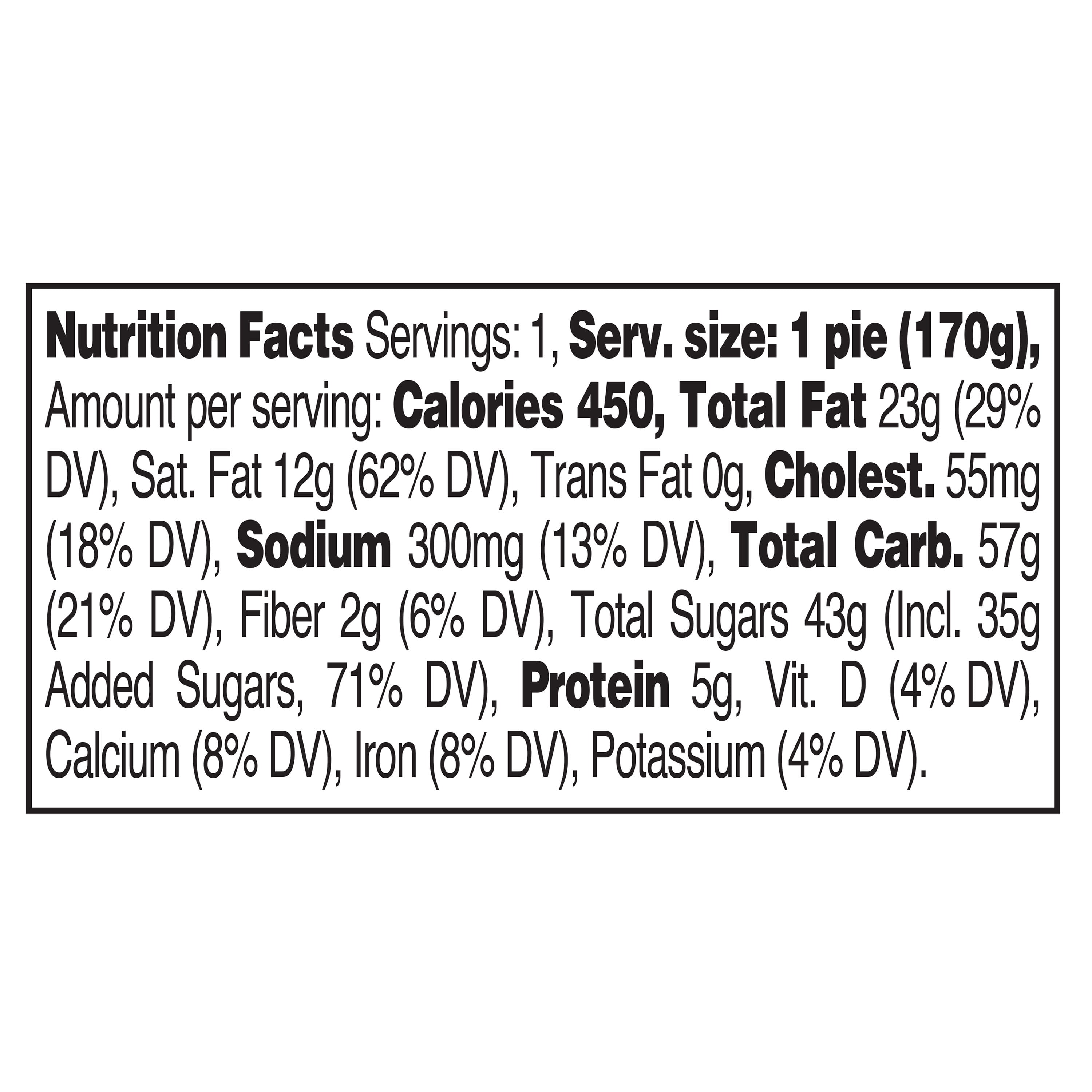Marketside Mini Chocolate Creme Pie, Cream Filled, 6 oz Plastic Cup (Refrigerated) Ready to Eat, 1 Count