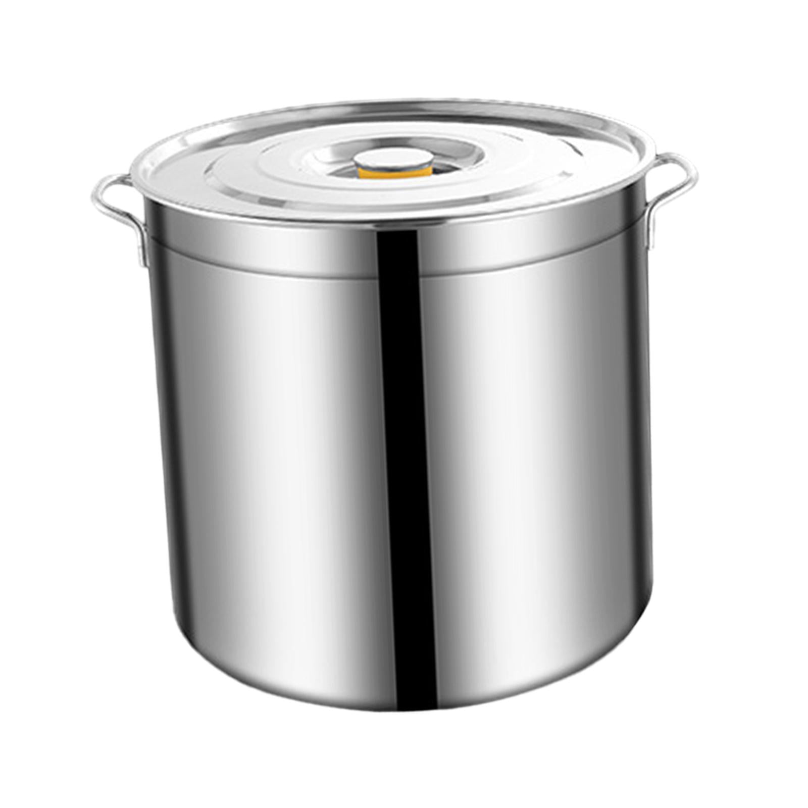 Baril Filtrant En Acier Inoxydable - Marmite Qui Fuit 45x45 Cm - Panier Vapeur & Passoire - Pour Légumes, Fruits De Mer