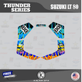 thumbnail image 4 of Kalair GFX Graphics Kit for Suzuki ATV LT80 (All Years) Thunder Series, 4 of 5