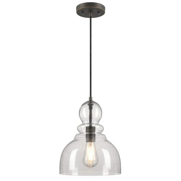 Westinghouse Lighting Fiona One-Light Mini Pendant Black-Bronze 1-Light