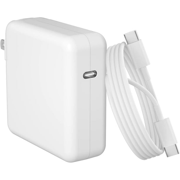 Chargeur USB C, Adaptateur Secteur Chargeur pour Mac Book Pro, 96W