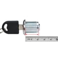 thumbnail image 5 of 2set Furniture Cams Lock with Key Replacement Drawer Lock Cabinet Cupboard Desk Hasp Latches for Letterbox, Drawer, 5 of 8