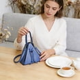 thumbnail image 7 of Triangles Crossbody Bag Lightweight Handbag Personalized Daily Commuting Shoulder Bag Small Item Organizer Stylish Practical Handbag for Shopping Dating Office Casual Use, 7 of 7