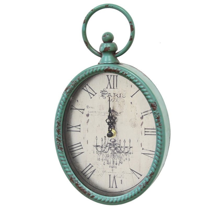 stratton home decor antique oval clock