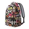 thumbnail image 2 of Stylish Sushi-Inspired Waterproof Backpack - Spacious & Organized for College Students, 2 of 6