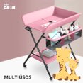 thumbnail image 2 of Cambiador de Pañales para bebé Baby Gaon plegable Portátil Ligero Color rosa, 2 of 8