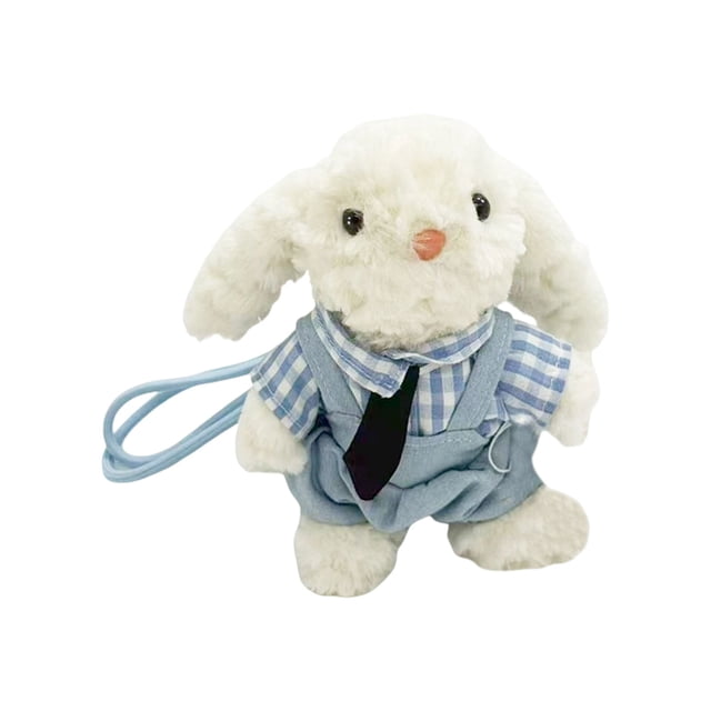 Uuiauoio Stuffed Animals Keychain Toys,Bunny,Forest Plush Keyring Pendants for Backpack,Purse,Handbag,Goody Bag Ornament for Goody Bag