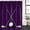 Purple, variant on Polyester Fabric Golf Ball Shower Curtain, Minimalist Golf Club Abstract Simple Retro Waterproof Bathtub Curtain Bathroom Decor Set with Hooks 48 x 72 Inches
