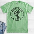 thumbnail image 2 of Great Dane Dad T-shirt, Unisex Men's Shirt, Great Dane Owner, Best Dog Dad Gift, Heather Apple Green, Medium, 2 of 6