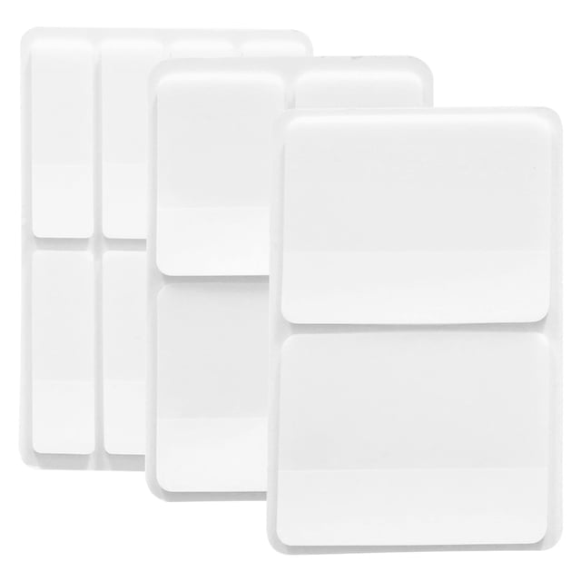 KAKOWELY sticky tabs for notebooks 3 Books of Index Tabs Book Page Markers Quick Reading Index Tabs Writable Labels Notebook Index Tab Stickers Multi-Function Book Reading Tabs