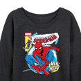 thumbnail image 3 of Marvel Your Friendly Neighborhood Spider-Man - Comic Book Cover - Women's French Terry Pullover Sweatshirt, 3 of 5