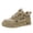 Khaki, variant on XIMIN Unisex Safety Shoes - Steel Toe Work Sneakers with Wide Fit, Slip Resistant Sole and Puncture Proof Protection for Construction (Grey, 9)