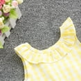 thumbnail image 6 of Baby Summer Clothes Toddler Girls Lace Sleeveless Lace Top Plaid Skirt Two-piece Set Clothing Outfits, 6 of 8