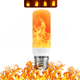 thumbnail image 3 of Bombillas LED con efecto de llama simulada, USB, E14, E27, B22, 9 W, CA 85-265 V, accesorios electrónicos para el hogar, lámparas, bombillas con efecto de llama, 3 of 5